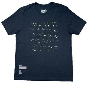 Bungie Marathon Cyberacme T Shirt Black Green Mens Size XL RARE